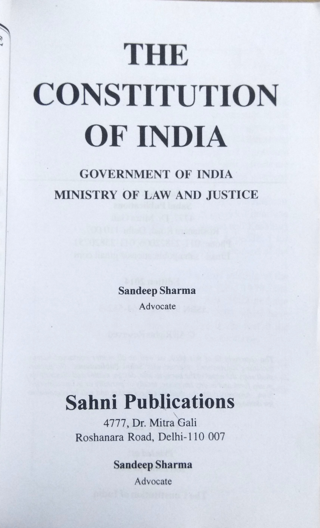 The Constitution of India-img1