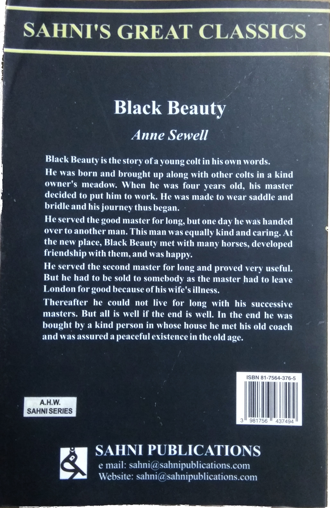 Black Beauty | The Autobiography of a Horse-img1