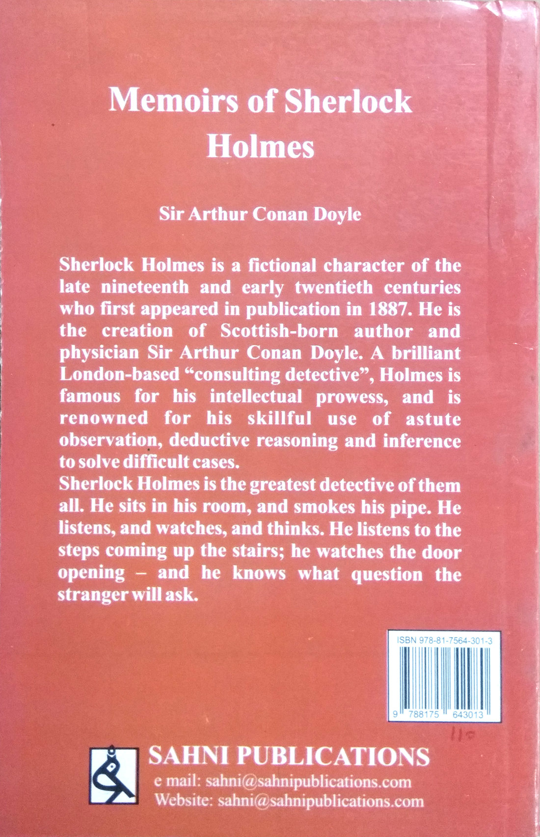 Memories of Sherlock Holmes-img2