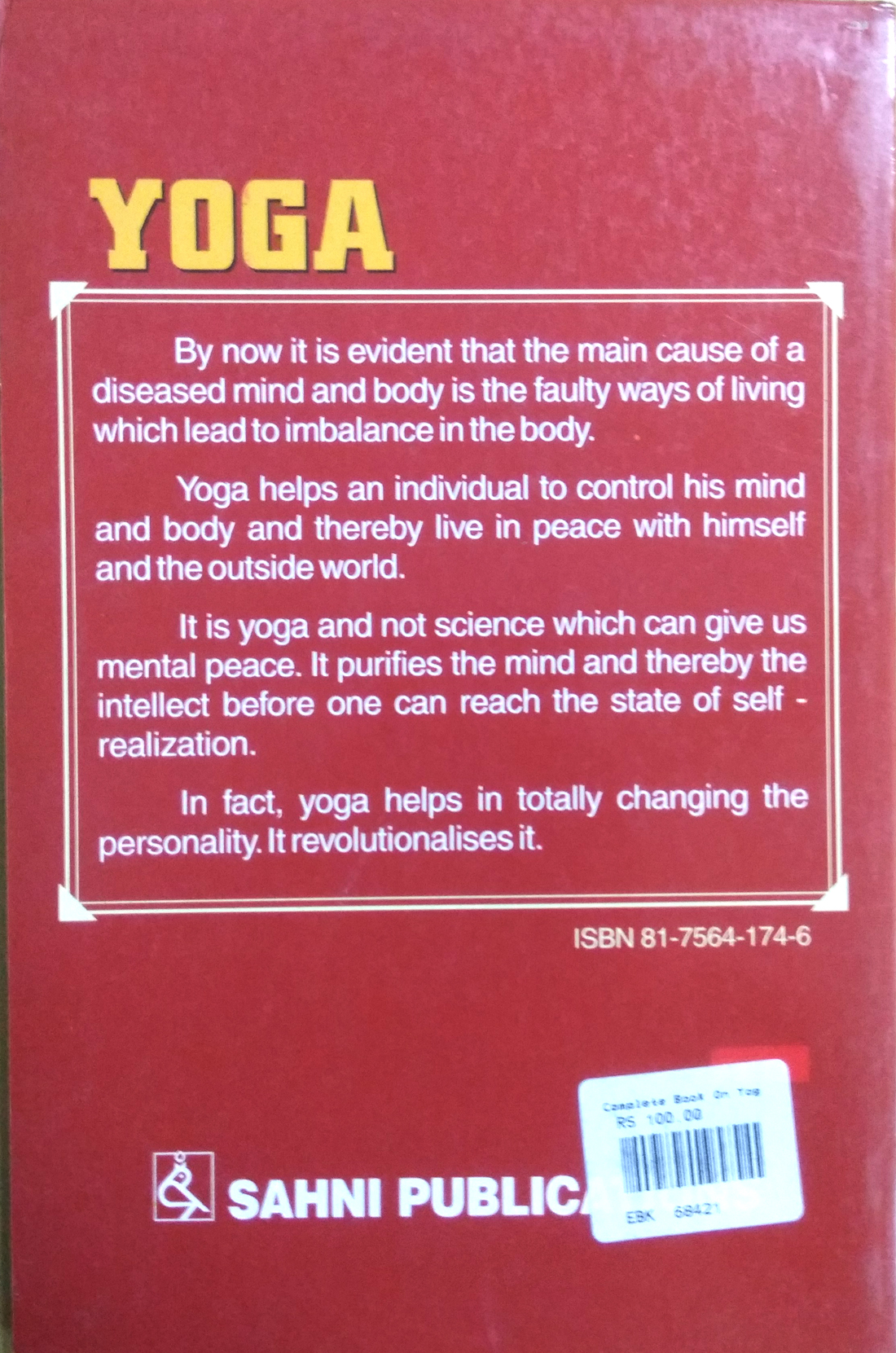 A Complete Book On YOGA | India\\\'s Gift to World-img2