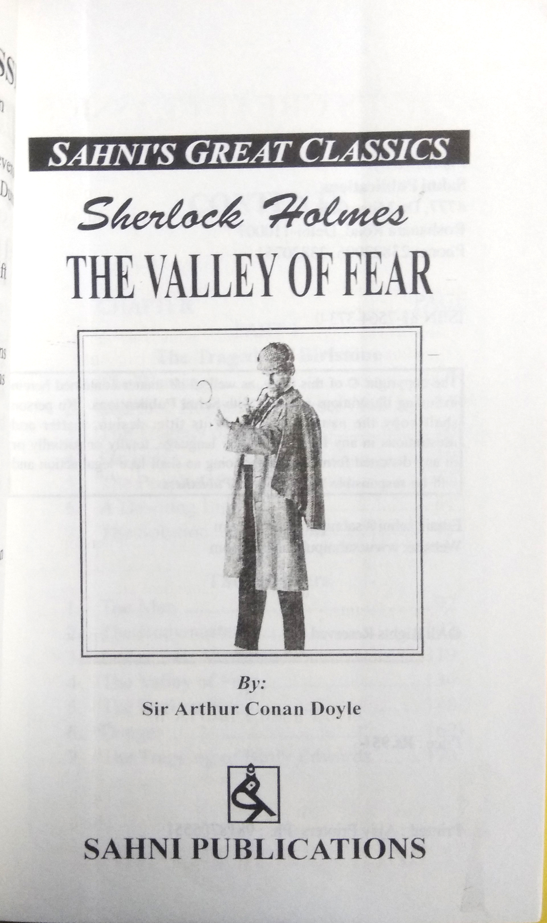 Sherlock Holmes\\\' The Valley Of Fear-img1