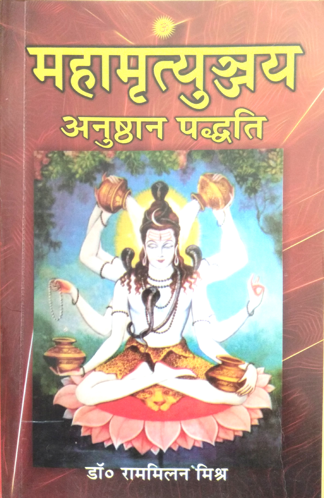 Mahamrityunjaya Anushthan Paddhati (Parthiv poojan, rudrabhishek, vedipujan, mantrayogvidhi, rudrashtadhyayi, stotra, shastranaam sahit mahamrityunjaya anushthan ki sangopang paddhati)